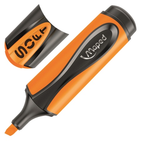 746035 FLUO PEP'S ULTRA SOFT Текстовыделитель,  гибкий наконечник, оранжевый 746035 - купить в интернет-магазине «Буратино»