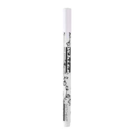 РУЧКА Sketch&Art "UniWrite.WHITE"  ГЕЛЕВАЯ, 1.0 ММ, БЕЛАЯ 20-0312/04 - купить в интернет-магазине «Буратино»