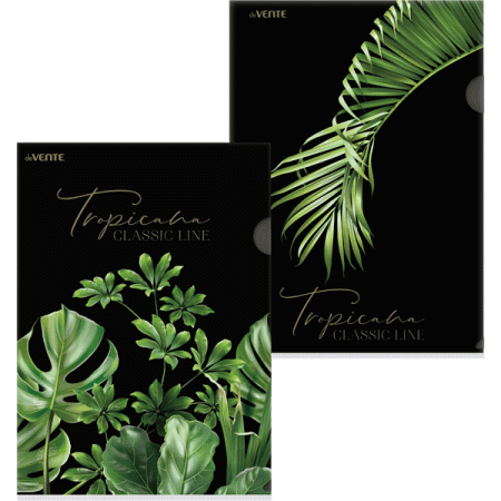 Папка-уголок "deVENTE. Tropicana" A4 (220x310 мм) 180 мкм 3074216 - купить в интернет-магазине «Буратино»