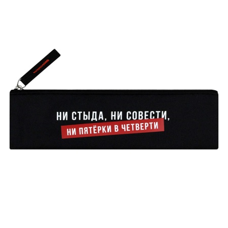 Пенал школьный Феникс+, арт.71995/ 30 ФРАЗЫ С ХАРАКТЕРОМ без наполнения, 20х6 см, полиэсте - купить в интернет-магазине «Буратино»