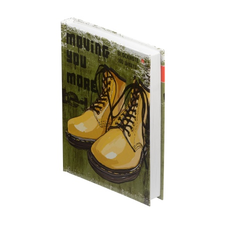 БЛОКНОТ-ПРЕСТИЖ  А6. 160 Л. "BOOTS" 3-160-002/26 - купить в интернет-магазине «Буратино»