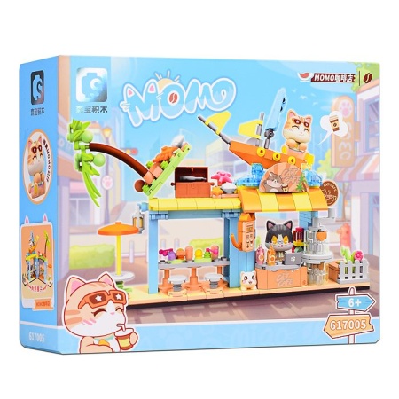 Конструктор 617005 "Кафе Momoland MOMO" в коробке 617005 - купить в интернет-магазине «Буратино»