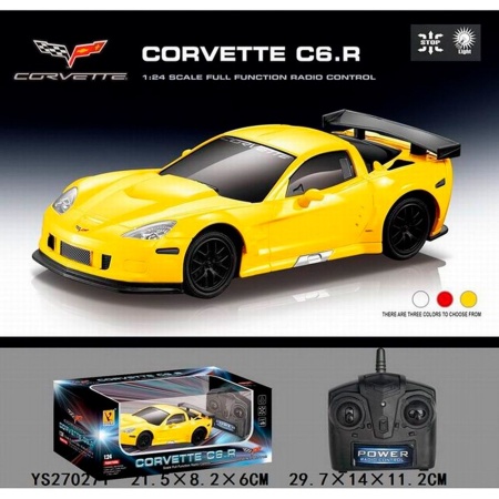 Машина р/у GK 866-2417S Corvette C6.R в кор. FCJ0855123/270271YS - купить в интернет-магазине «Буратино»