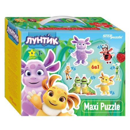 Мозаика "puzzle" 6в1 "Лунтик" (Мельница) 68000 - купить в интернет-магазине «Буратино»