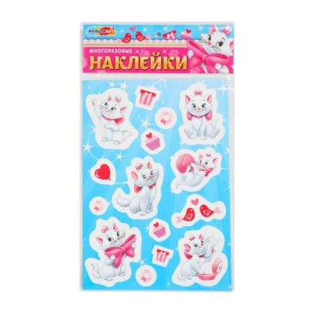 Наклейки бумажные, а5, кошечка мари МУЛЬТИ АРТ в кор.500шт STICKZEF-122802 - купить в интернет-магазине «Буратино»