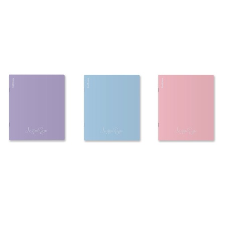 Тетрадь общая ученическая с пластиковой обложкой на скобе ErichKrause Pastel ассорти, Литература, 48 - купить в интернет-магазине «Буратино»