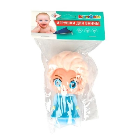 Игрушка для ванны девочка в пак, КАПИТОШКА в кор.2*144шт 2310R0031-R - купить в интернет-магазине «Буратино»