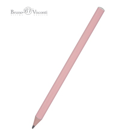 КАРАНДАШ ЧЕРНОГРАФИТОВЫЙ "GraphixZefir Jumbo. Зефирный розовый" 4В, 3.5 MM 21-0065/02 - купить в интернет-магазине «Буратино»