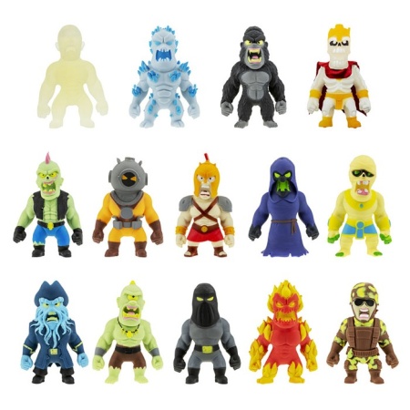 Игрушка MONSTER FLEX 4 тянущиеся фигурки 15см 1Toy Т21916 Т21916 - купить в интернет-магазине «Буратино»