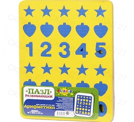 ALTACTO creative Пазл - развивающий "Арифметика" 30 х 22,5 х 1,4 см ACR1303-101 - купить в интернет-магазине «Буратино»