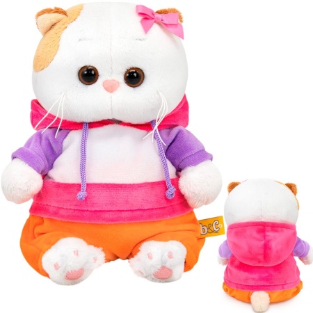 LB-153 Игрушка Кошечка Ли-Ли baby в костюмчике в стиле спорт-шик - купить в интернет-магазине «Буратино»