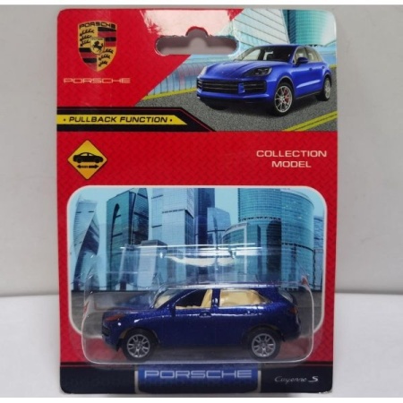 Машина металл porshe cayenne s, размер 7,5 см, инерция, блистер - в кор.2*288шт 2306C0667-R2 - купить в интернет-магазине «Буратино»