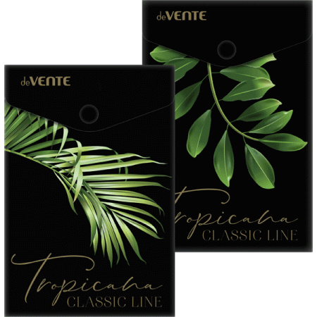 Папка-конверт на кнопке "deVENTE. Tropicana" A6 (140x170 мм) 180 мкм 3071233 - купить в интернет-магазине «Буратино»
