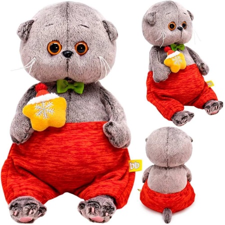 Басик BABY с новогодней игрушкой BB-127 BB-127 - купить в интернет-магазине «Буратино»