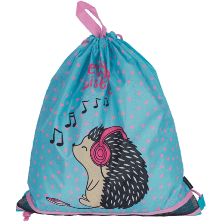 Сумка для сменной обуви "deVENTE. Music Hedgehog" 40x47 см 7040264 - купить в интернет-магазине «Буратино»