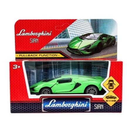 Модель металл lamborghini sian 10см, инерц., двери Технопарк в кор.2*144шт ST0033074K-W-R - купить в интернет-магазине «Буратино»