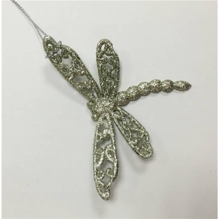 Новогоднее подвесное елочное украшение Бабочка из полипропилена / 16,7х10см арт.75074 75074 - купить в интернет-магазине «Буратино»