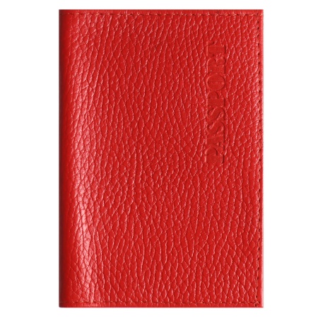 Обложка для паспорта кожа KLERK Elegant тиснение отстрочка 213958 красная 213958 - купить в интернет-магазине «Буратино»