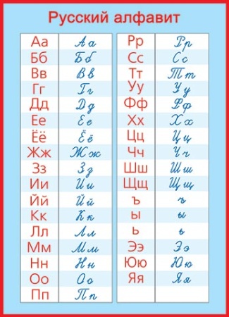 0-02-304А русский алфавит прописные и печатные буквы 0-02-304 - купить в интернет-магазине «Буратино»