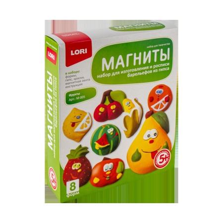 М-005 Фигурки на магнитах "Фрукты" М-005 - купить в интернет-магазине «Буратино»