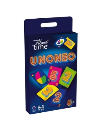 Игра настольная "UNO-NEO" серия "Актив time" 05333 - купить в интернет-магазине «Буратино»