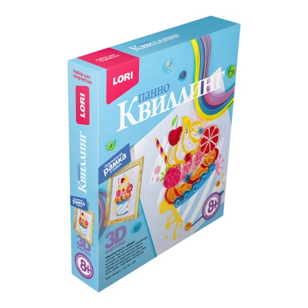 Квл-030 Квиллинг. Панно "Десерт" Квл-030 - купить в интернет-магазине «Буратино»